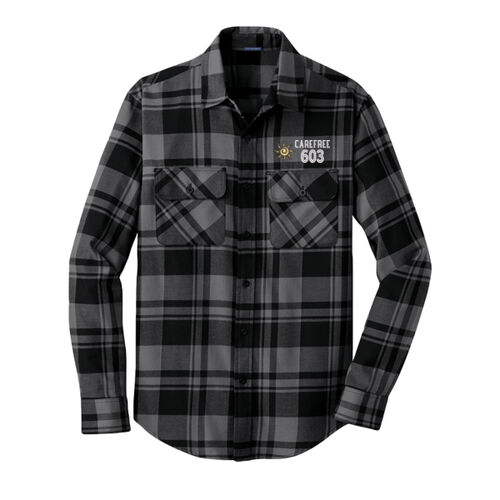 Men's Plaid Flannel Shirt Thumbnail
